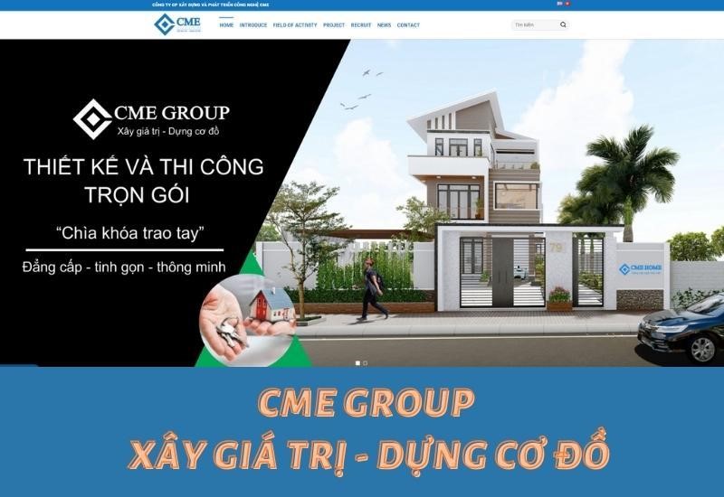 CMEHOME - Công ty thiết kế, thi công nội thất biệt thự tại Hà Nội